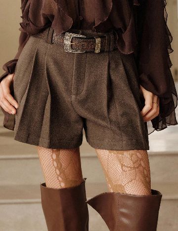 Pantaloni scurti Savoree, maro