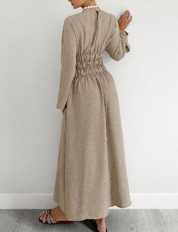 Rochie lunga SHEIN, bej