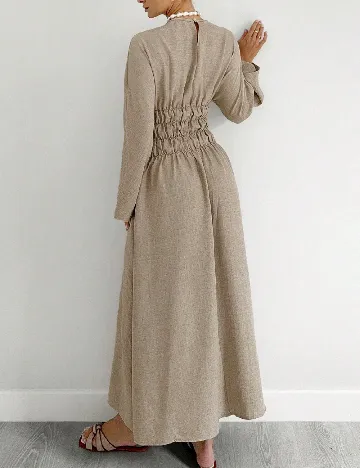 Rochie lunga SHEIN, bej