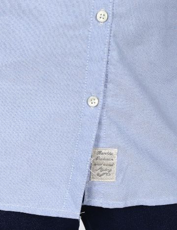 Camasa Bershka, albastru