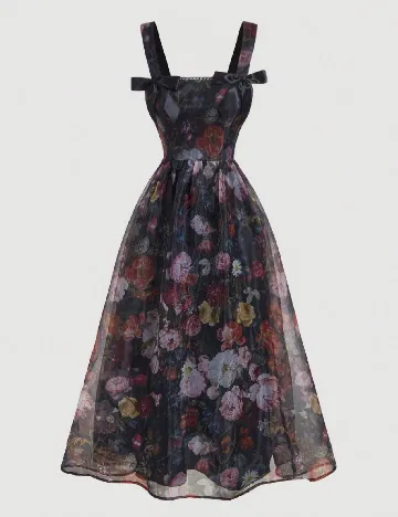 Rochie medie SHEIN CURVE, floral