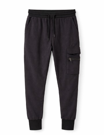 Pantaloni Bershka, negru