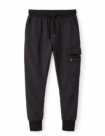 Pantaloni Bershka, negru