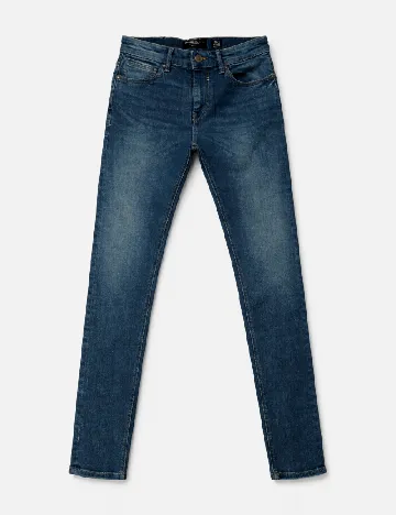 Blugi Bershka, albastru