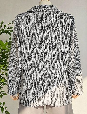 Sacou Emery Rose Curve, negru/alb