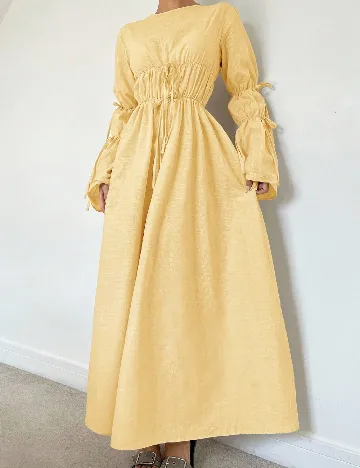 Rochie lunga SHEIN, galben