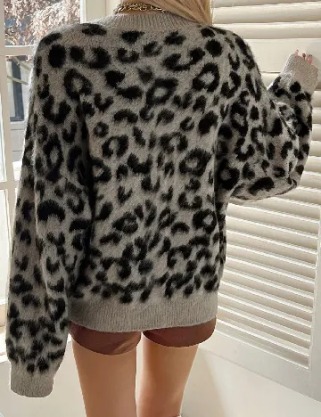 Cardigan SHEIN, animal print