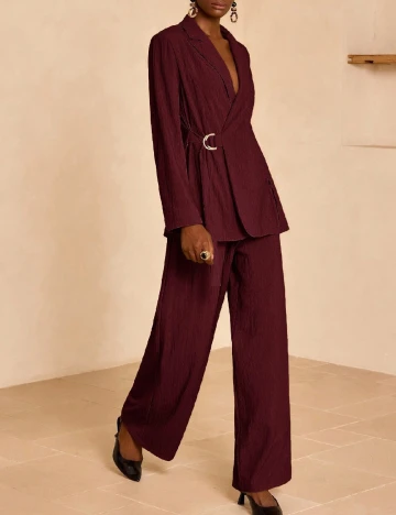 Compleu SHEIN, visiniu