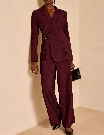 Compleu SHEIN, visiniu