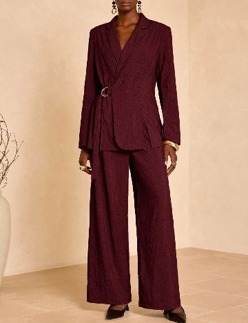 Compleu SHEIN, visiniu