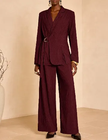 Compleu SHEIN, visiniu