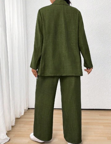 Compleu SHEIN CURVE, verde