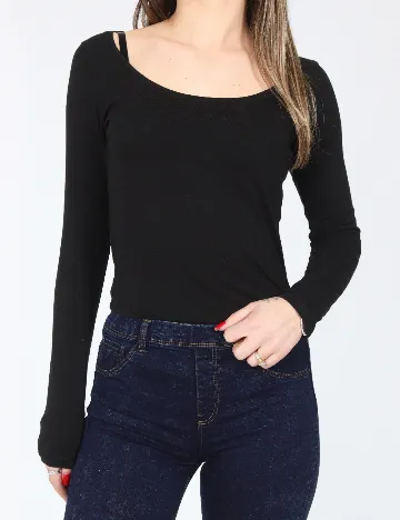 Blugi Bershka, albastru