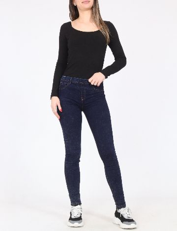 Blugi Bershka, albastru