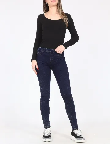 Blugi Bershka, albastru