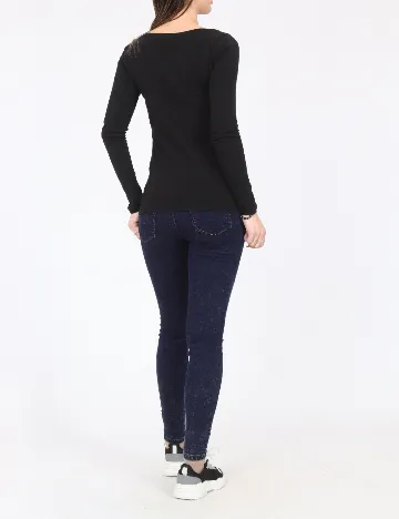 Blugi Bershka, albastru