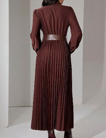 Rochie lunga SHEIN, maro