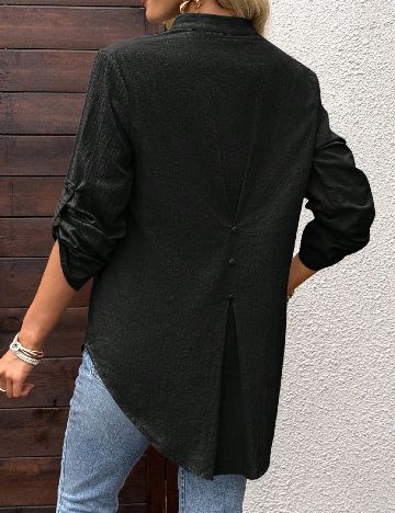 Bluza Emery Rose, negru