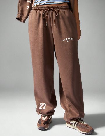 Pantaloni Missguided, maro