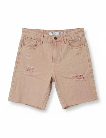 Pantaloni scurti Bershka, roz