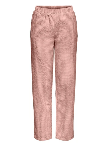 Pantaloni Only, roz Roz