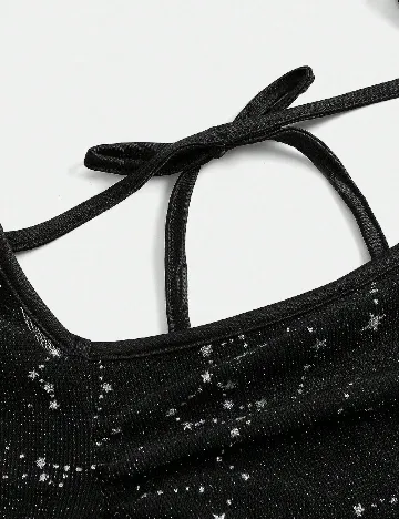 Rochie scurta Shein Kids, negru