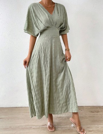 Rochie lunga SHEIN, verde