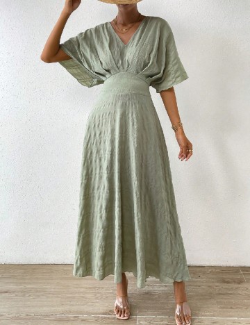 Rochie lunga SHEIN, verde