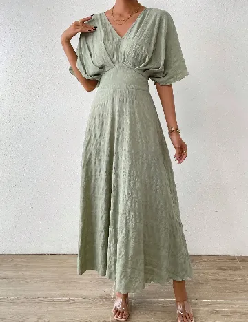 Rochie lunga SHEIN, verde