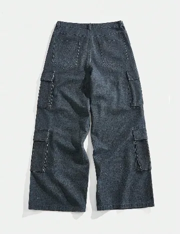 Blugi Romwe, albastru