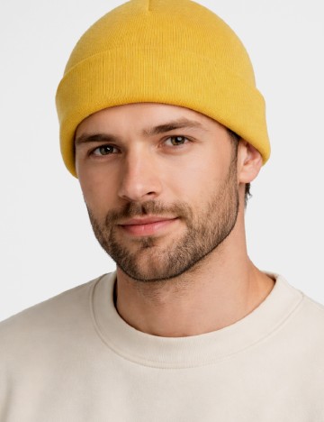 Caciula Bershka, galben