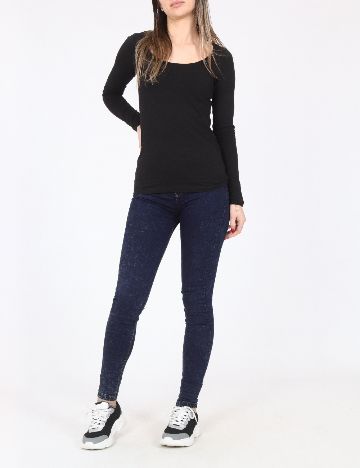 Bluza Pull&Bear, negru