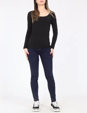 Bluza Pull&Bear, negru