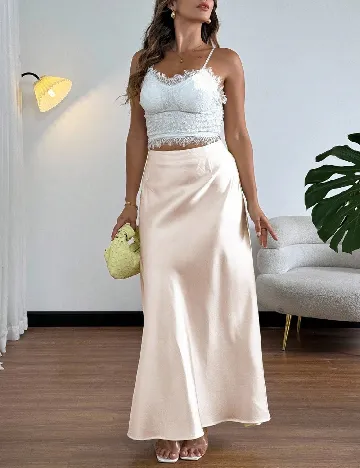 Fusta SHEIN CURVE, roz