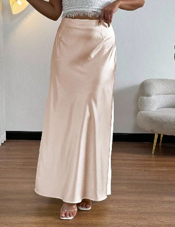 Fusta SHEIN CURVE, roz