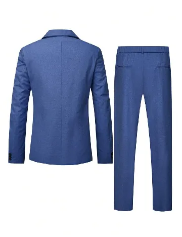 Costum SHEIN, albastru