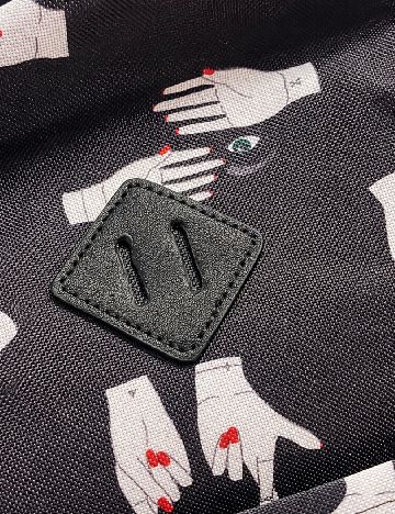 Ghiozdan Bershka, negru