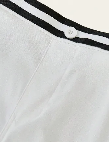 Compleu Shein Kids, alb/albastru