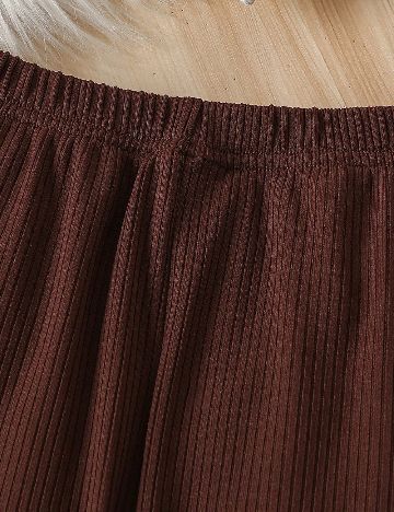 Compleu Shein Kids, crem/maro