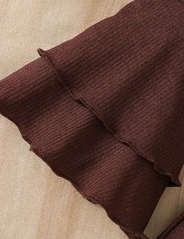 Compleu Shein Kids, crem/maro