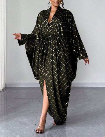 Rochie lunga SHEIN CURVE, negru