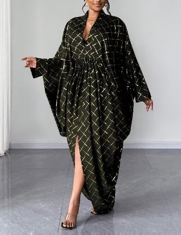 Rochie lunga SHEIN CURVE, negru