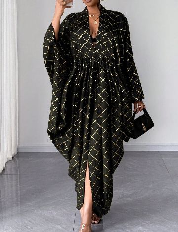 Rochie lunga SHEIN CURVE, negru