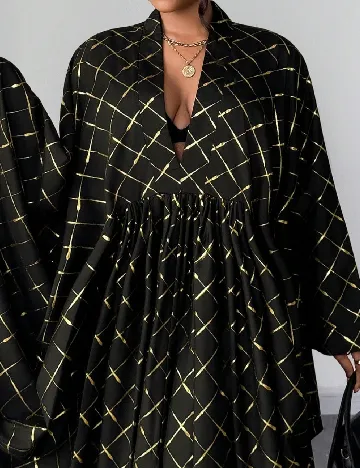 Rochie lunga SHEIN CURVE, negru