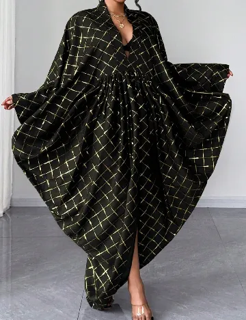 Rochie lunga SHEIN CURVE, negru