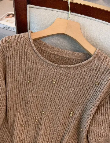 Bluza SHEIN CURVE, maro