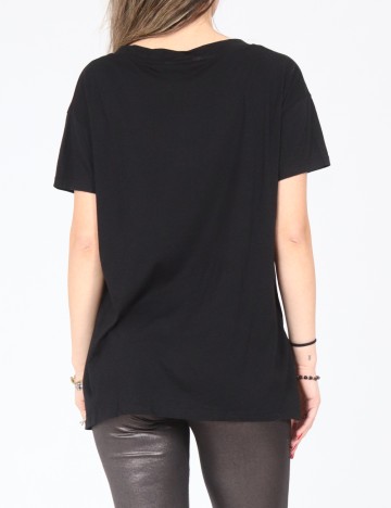 Tricou Pull&Bear, negru