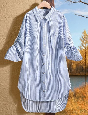 Rochie scurta SHEIN CURVE, albastru