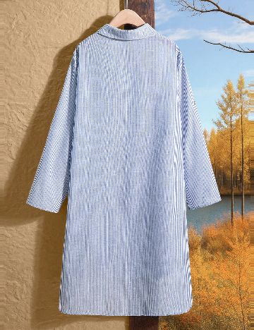 Rochie scurta SHEIN CURVE, albastru