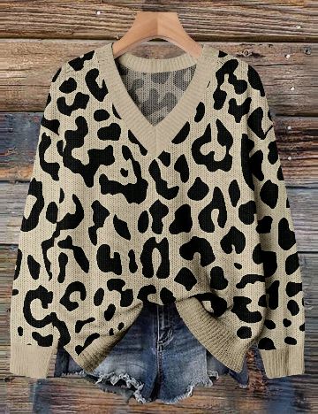 Bluza SHEIN CURVE, animal print